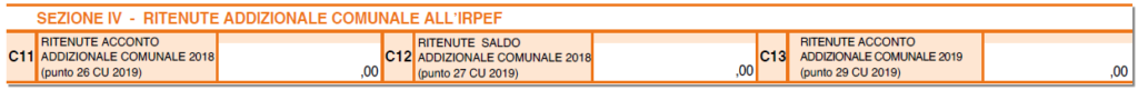 sezione IV